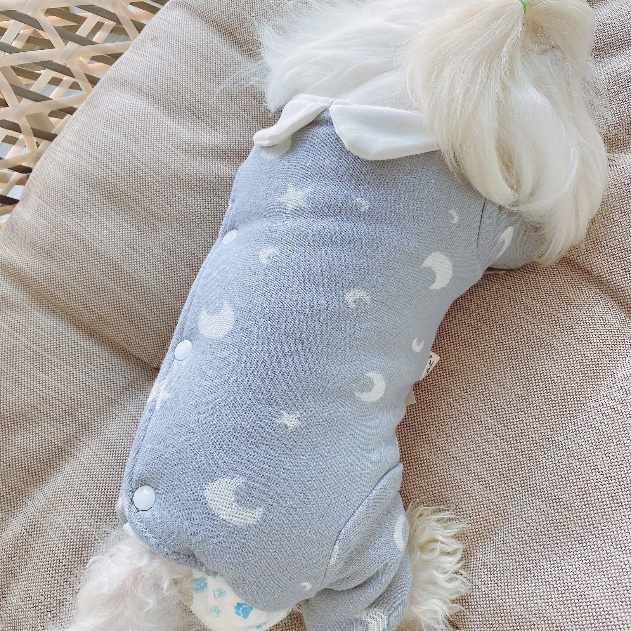 Girl Dog Cotton Clothes Winter Thicken Warm Jumpsuit Small Pets Coat Puppy Costume Yorkshire Pomeranian Bichon Poodle Clothing