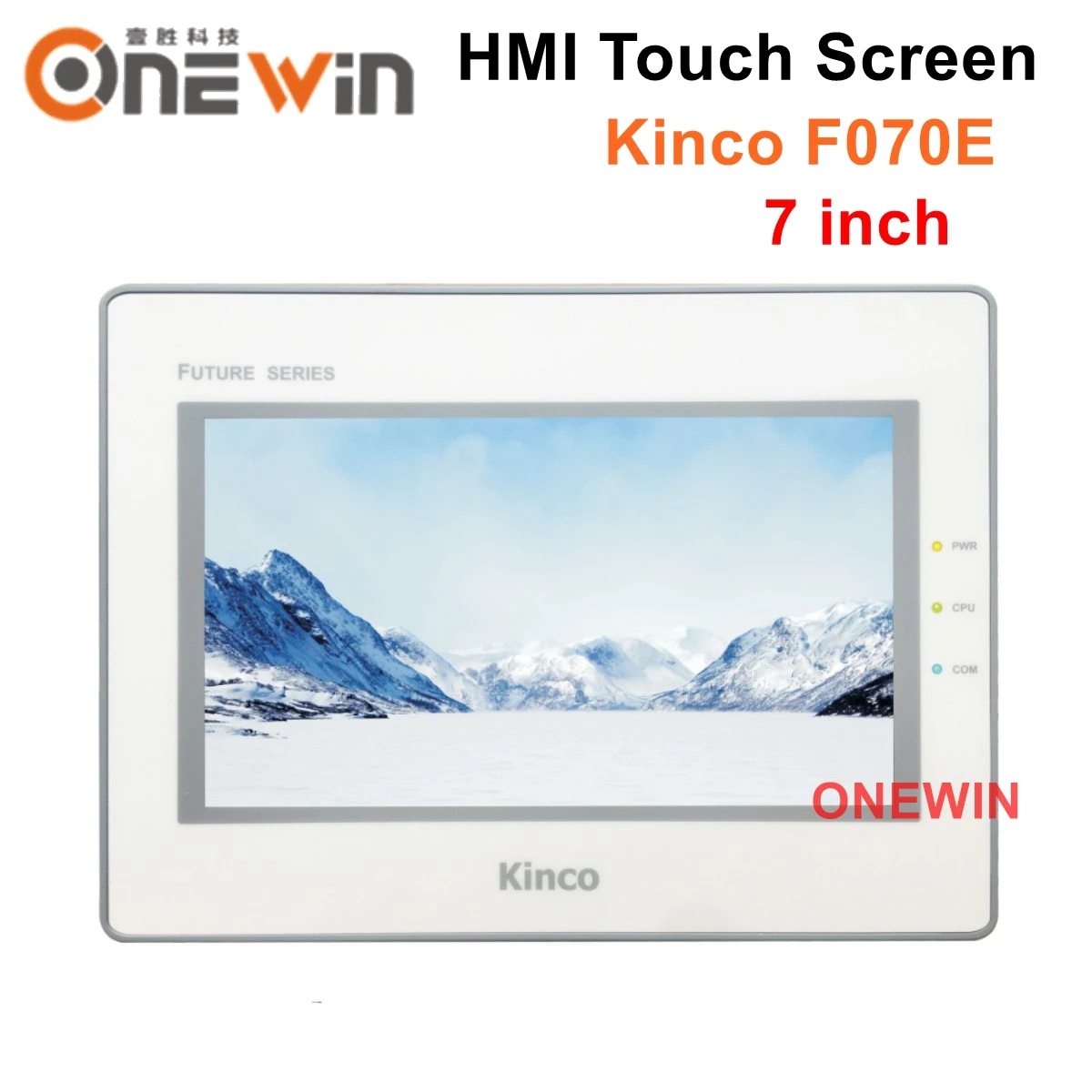 

Kinco FUTURE Series F070E HMI Touch Screen 7 inch Ethernet Cortex-A9 CPU New Human Machine Interface Support Webcam Access