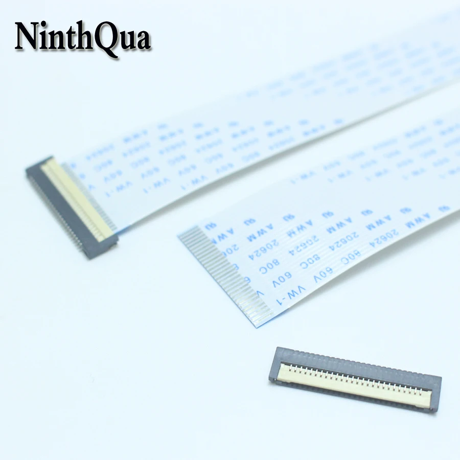 1szt 0.8mm Skok 200mm Klawiatura notebooka Płaski kabel sygnałowy / FFC FPC Złącze gniazda 0.8 26P 30P 32P 34P AMW 20624 80C 60V