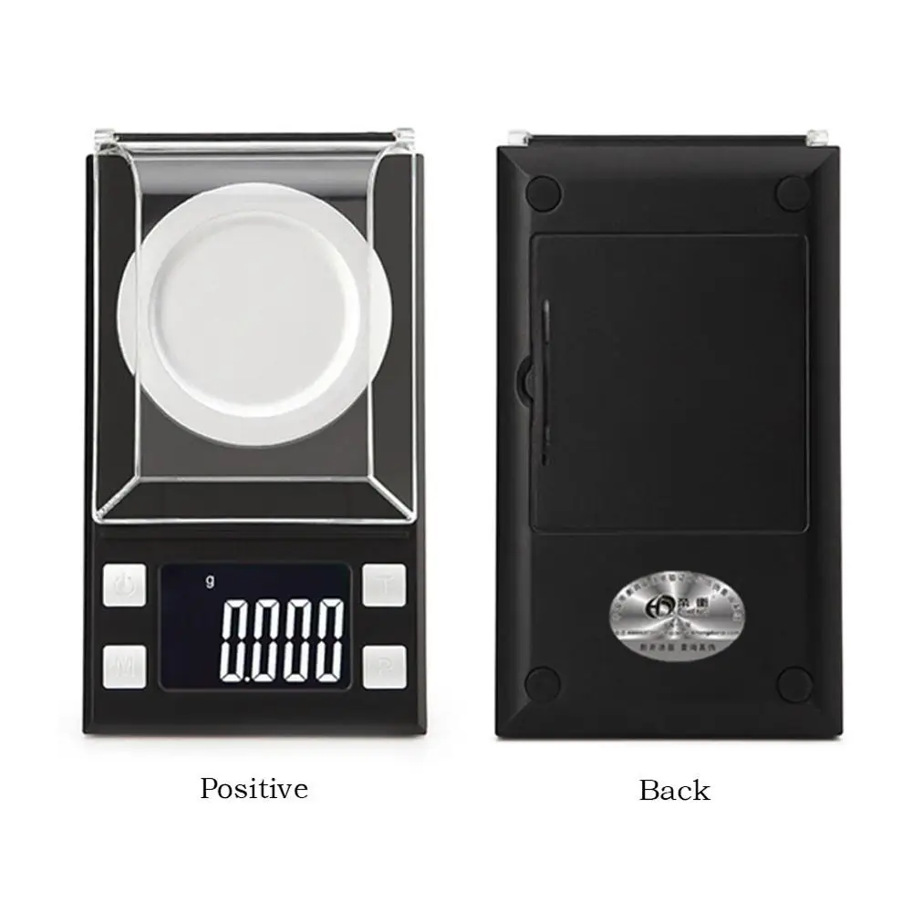 Yieryi LCD Digital 0.001g Jewelry Called High-precision Portable Medicine Laboratory Weight Milligram Electronic Scale