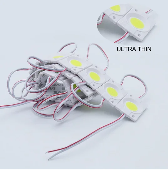 Led Module 12V COB Light Advertisement Design Sign Backlight Shop Banner Waterproof IP65 White Red Green Blue Yellow Pink