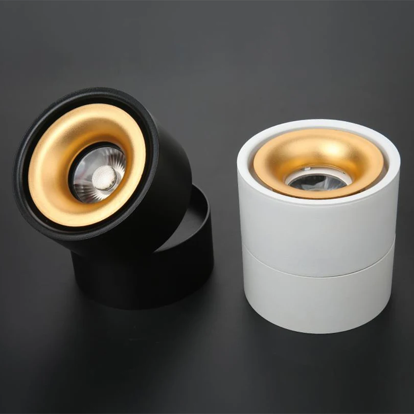 15W 20W Rail Spotlight Track Fixture Rail Ceiling Lamps LED Track Light Guide Downlight Embeded Bulb Dimmable Warm White Light