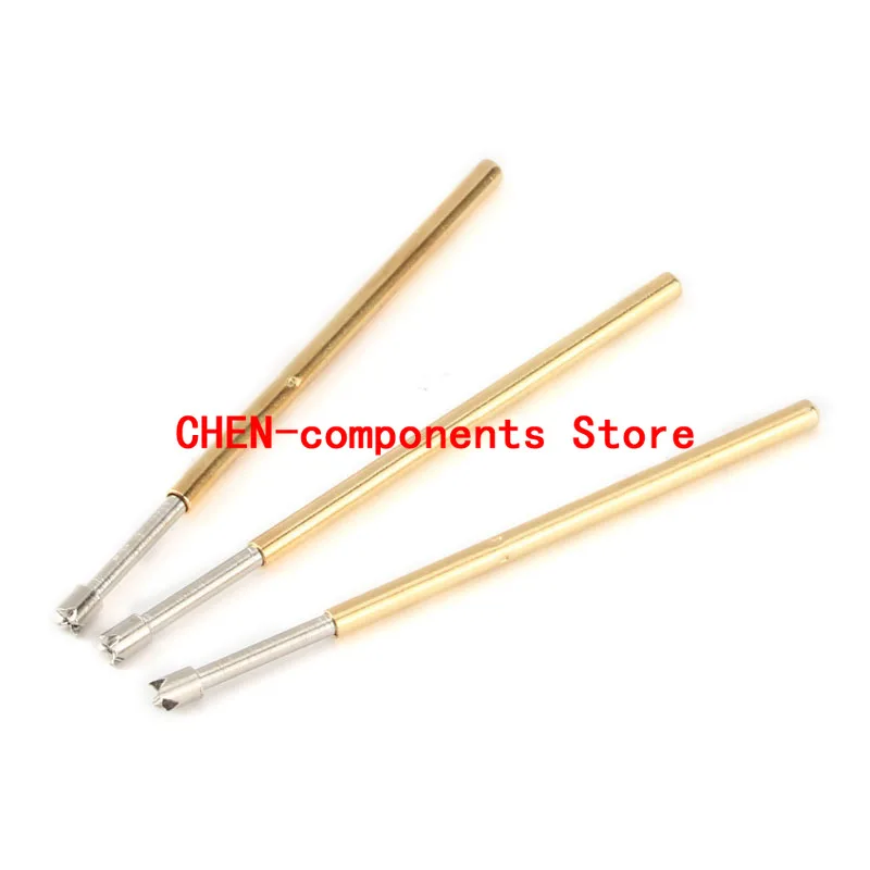 

100PCS NEW P100-Q2 four jaw head test needle probe 1.36 thimble pogo pin