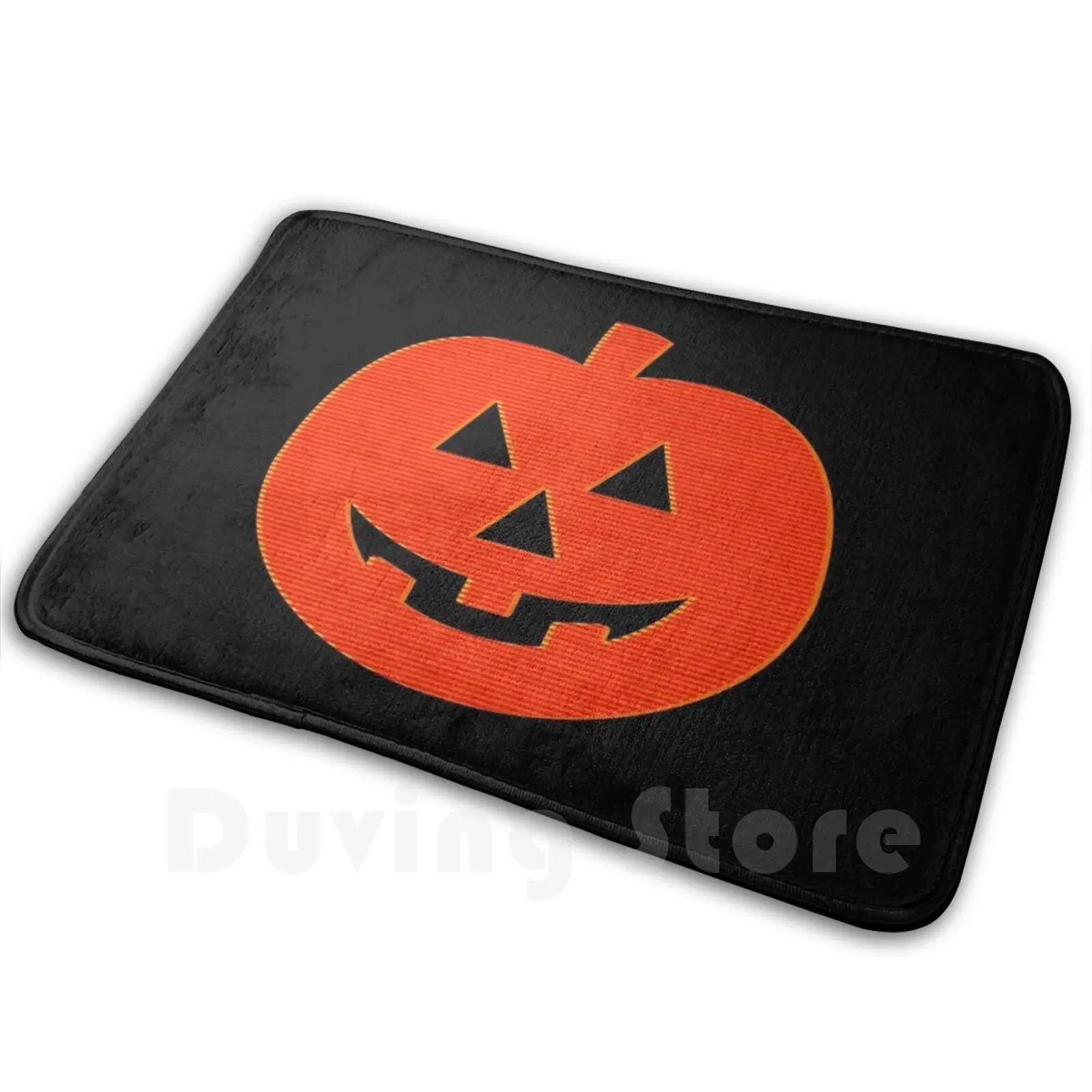 Season Of The Witch Soft Non-Slip Mat Rug 1347 Carpet Cushion Halloween Pumpkin Pumpkin Head Pumpkin Face Carved Pumpkin