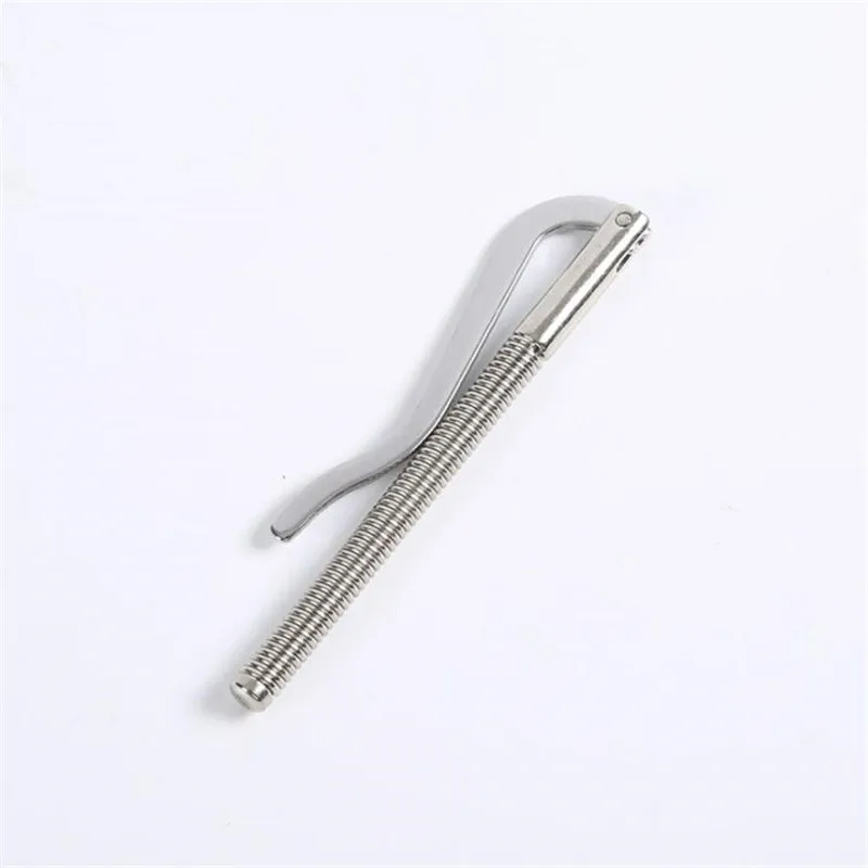 Clip plegable de Metal para dinero, barra de billetera, piezas de repuesto, abrazadera de resorte, soporte para dinero en dólares, abrazadera para efectivo, Unisex, 1 ud.