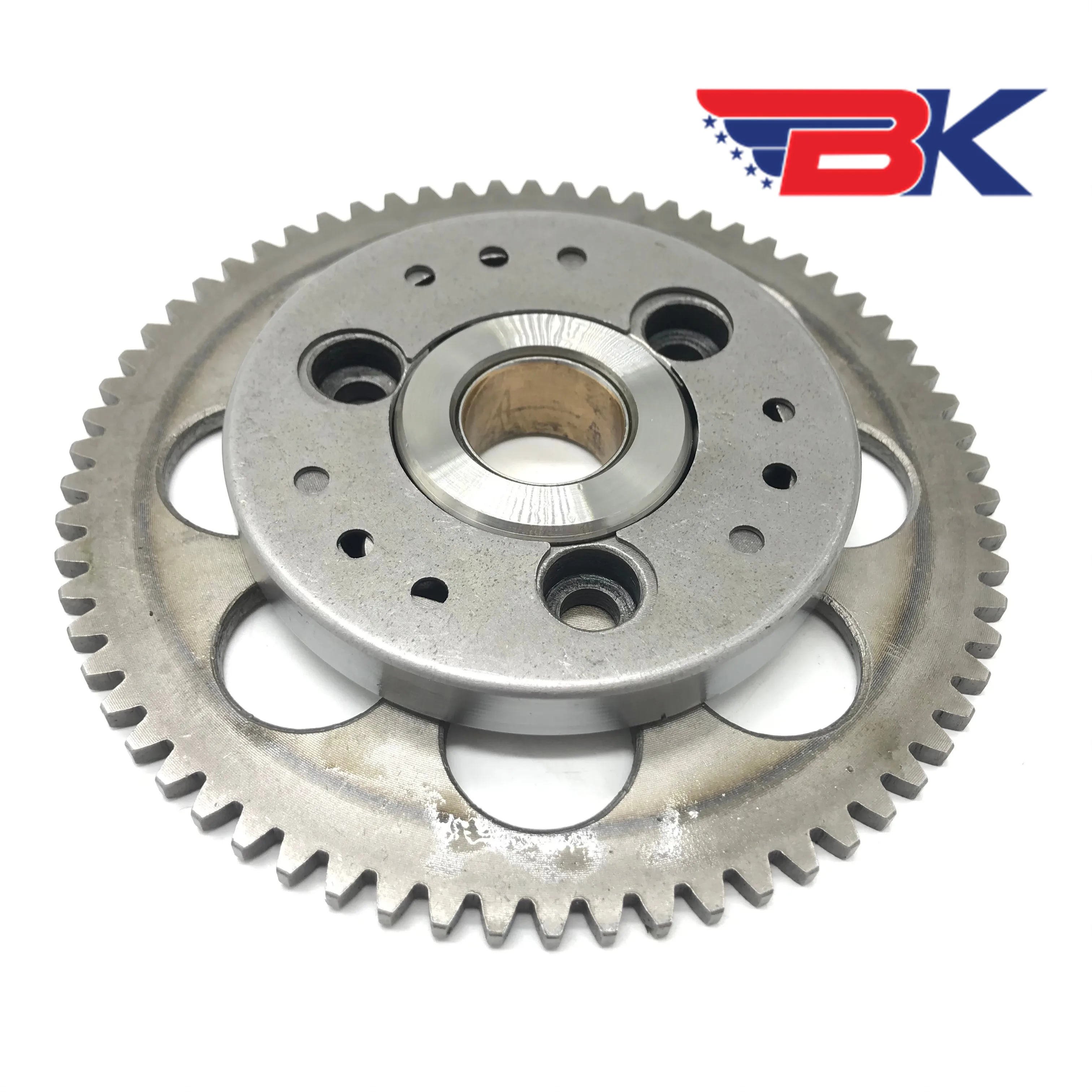 Motorcycle One Way Starter Clutch Gear Assy For Yamaha XV400 Virago 1991-1994 XV500 1983-1996 XV535 1988-1996