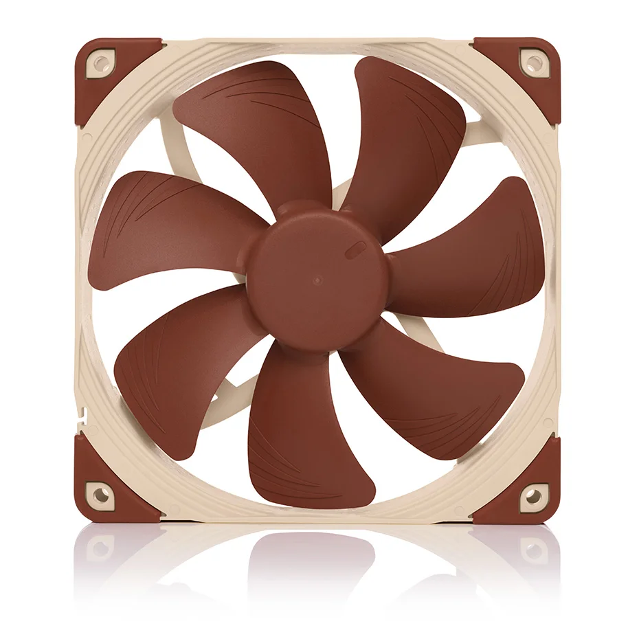 Imagem -02 - Noctua-case do Computador Ventilador Cpu Radiador de Refrigeração de Água Nf-a14 Pwm Flx Uln 140 mm 3pin 4pin Pwm 14cm