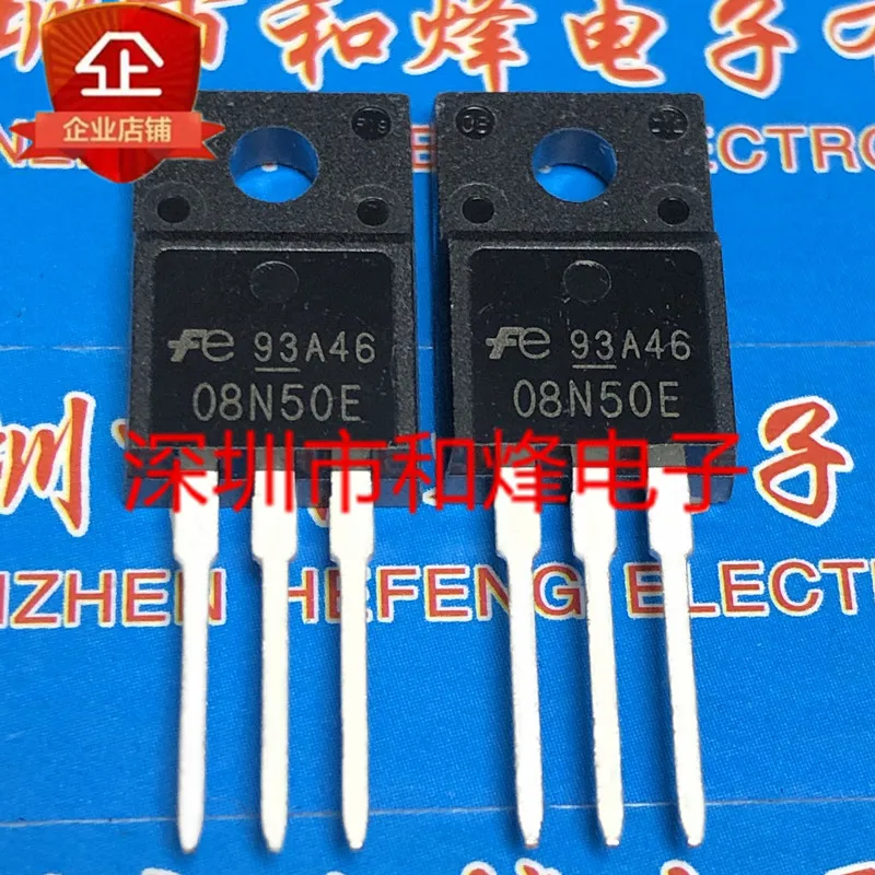 5PCS/Lot  FMV08N50E 08N50E ½ TO-220F 500V 7.5A