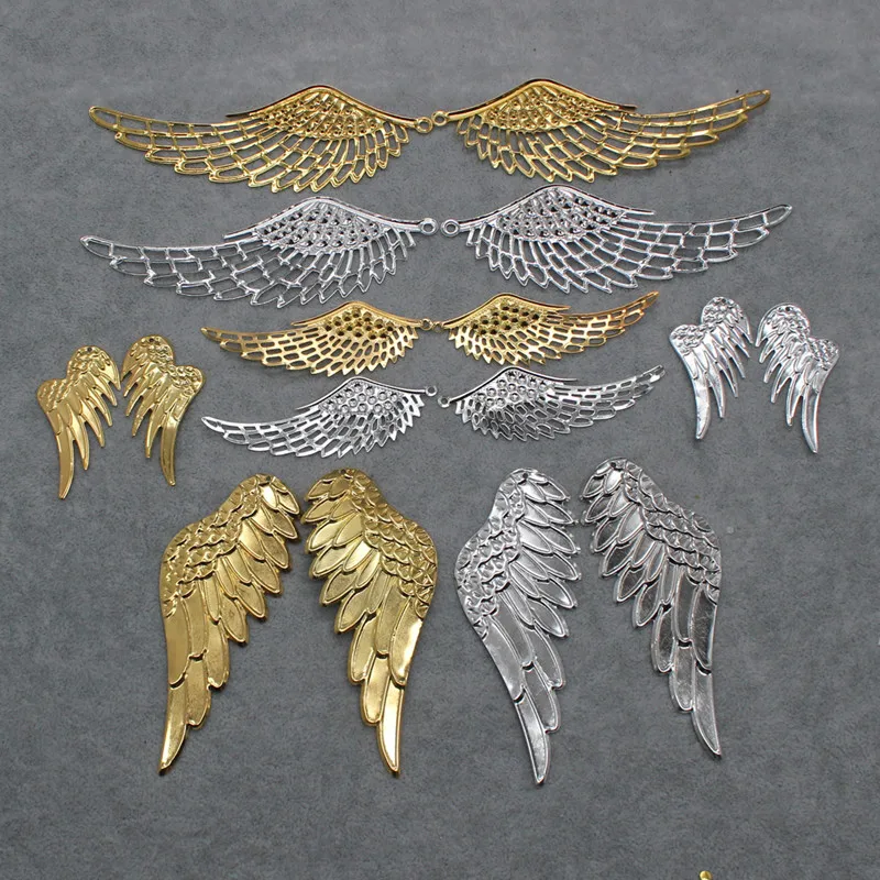 DIY Lolita Jewelry Material Virgin Aperture Decoration Iron Wings Vintage Phoenix Crown Earrings Handmade Accessories