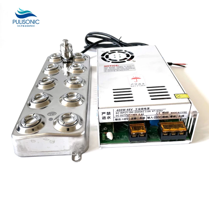 10Head 250W Ultrasonic Mist Fogger Used For Fog-making In Park Artificial Pond Landscape