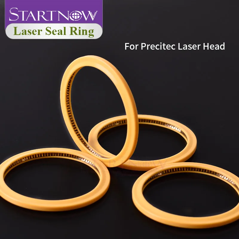 Startnow-anel de vedação a laser precitec, cortador e cortador de luz, peças de lente protetora, lavadora a laser