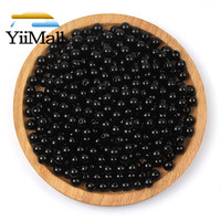 Black Round Pearl Beads Various Sizes Loose Spacer Beads For Jewelry Marking Bracelet Necklace DIY Jewelry Finding