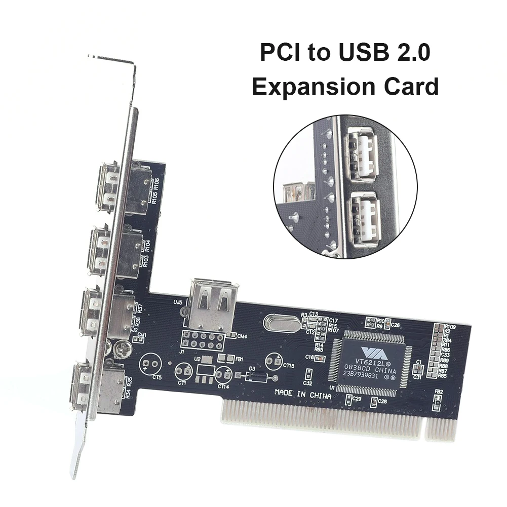 

Плата расширения на 4 порта, 480 дюйма, для USB 2,0