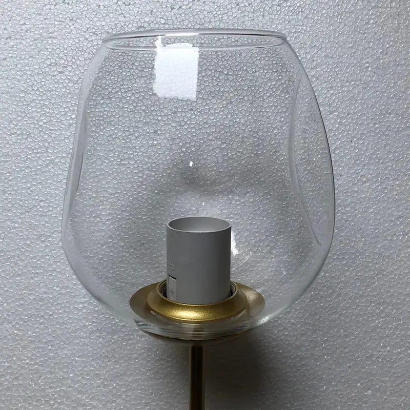 Abat-jour de Remplacement en Verre Transparent pour Lampe Suspendue, Couvercle ou Abat-Jour pour Plafond et Mur