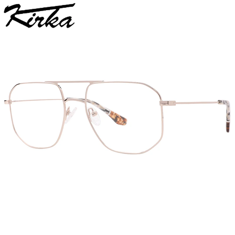 

Kirka Male Business Eyeglasses Frames Eyeglasses Optical Glasses Frame for Men Rectangular Glasses Eyewear Frames MM3017