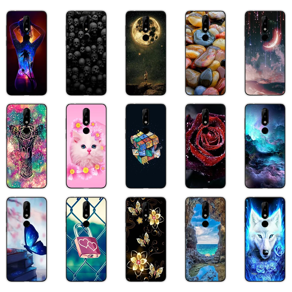 case for Nokia 5  5.1 5.1 Plus case cover soft tpu silicone phone housing shockproof Coque bumper cute dog cat 1