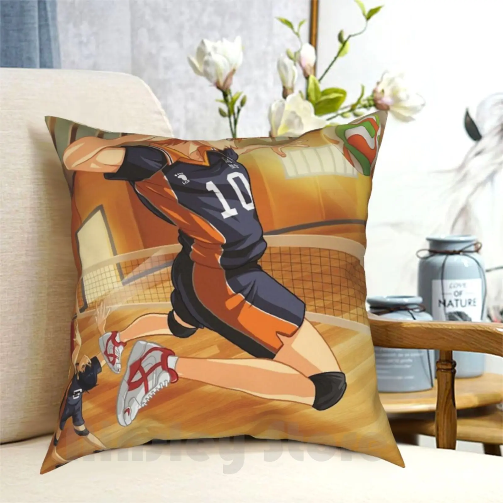 

Haikyuu Pillow Case Printed Home Soft DIY Pillow cover Haikyuu Haikyu Haikyuu Haikyu Anime Anime Cartoons Japanese