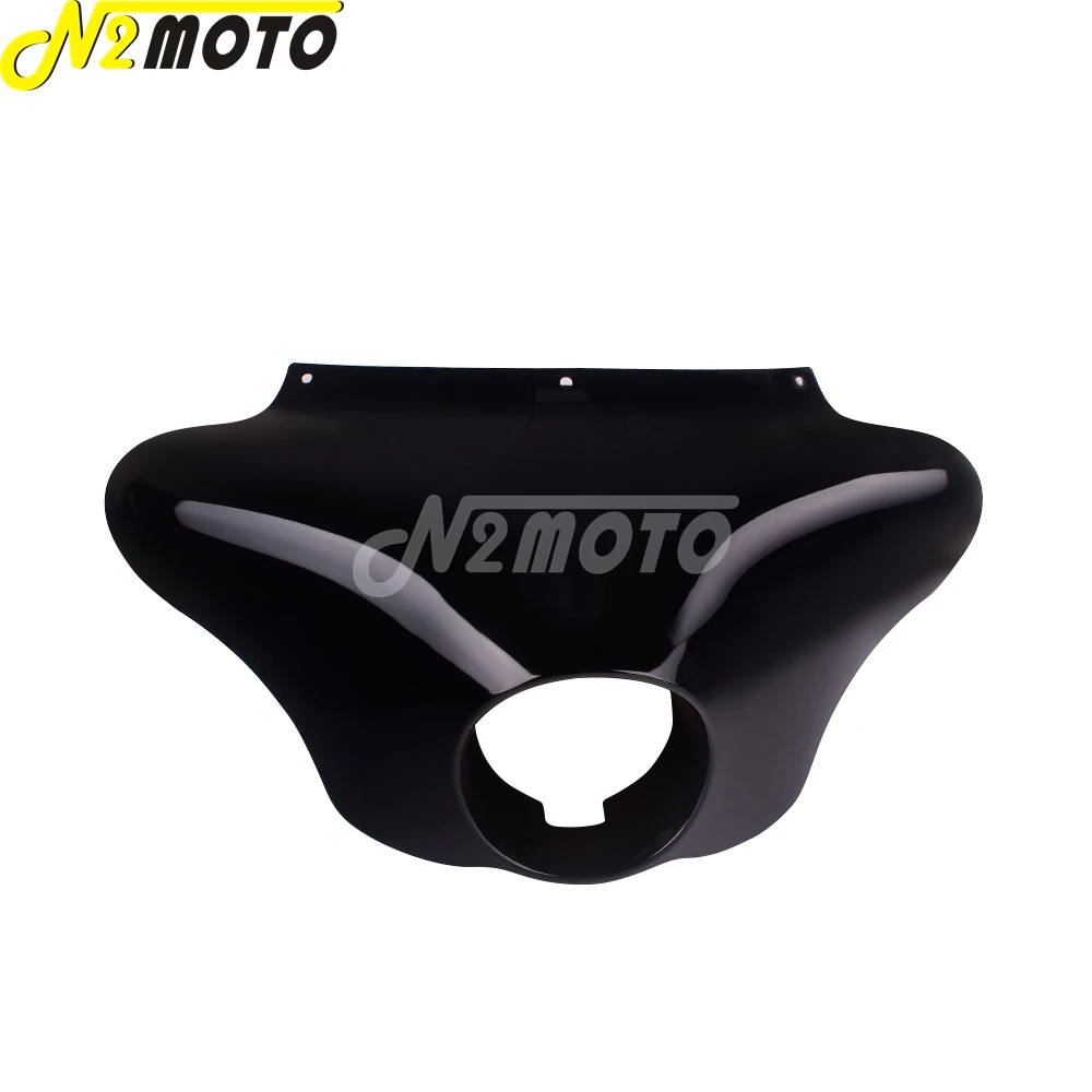 Motorcycle Front Outer Batwing Fairing Headlight Fairing Visor Cowl Mask Windshield  Screen for Harley Dyna Sportster Street 750