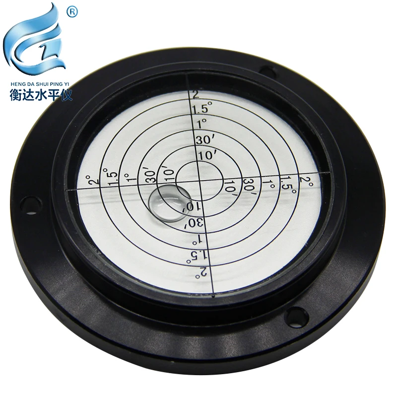 High-precision metal disc level crane level bubble