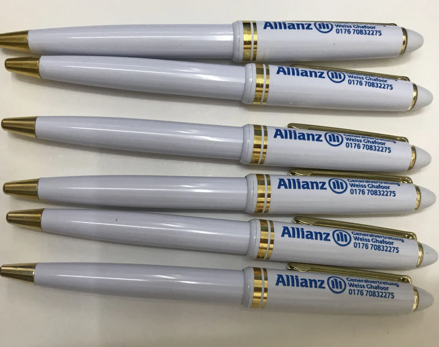 

wholesale bulk advertising promotional white cheap plastic ball pen premium print logo on ballpoint pen with custom logo