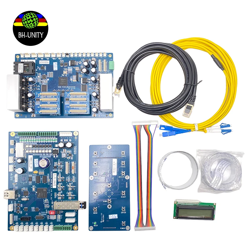 

Hoson 4 heads XP600 uv board set dx11 upgrade kit for xp600 dx10 dx11 print head UV flatbed printer