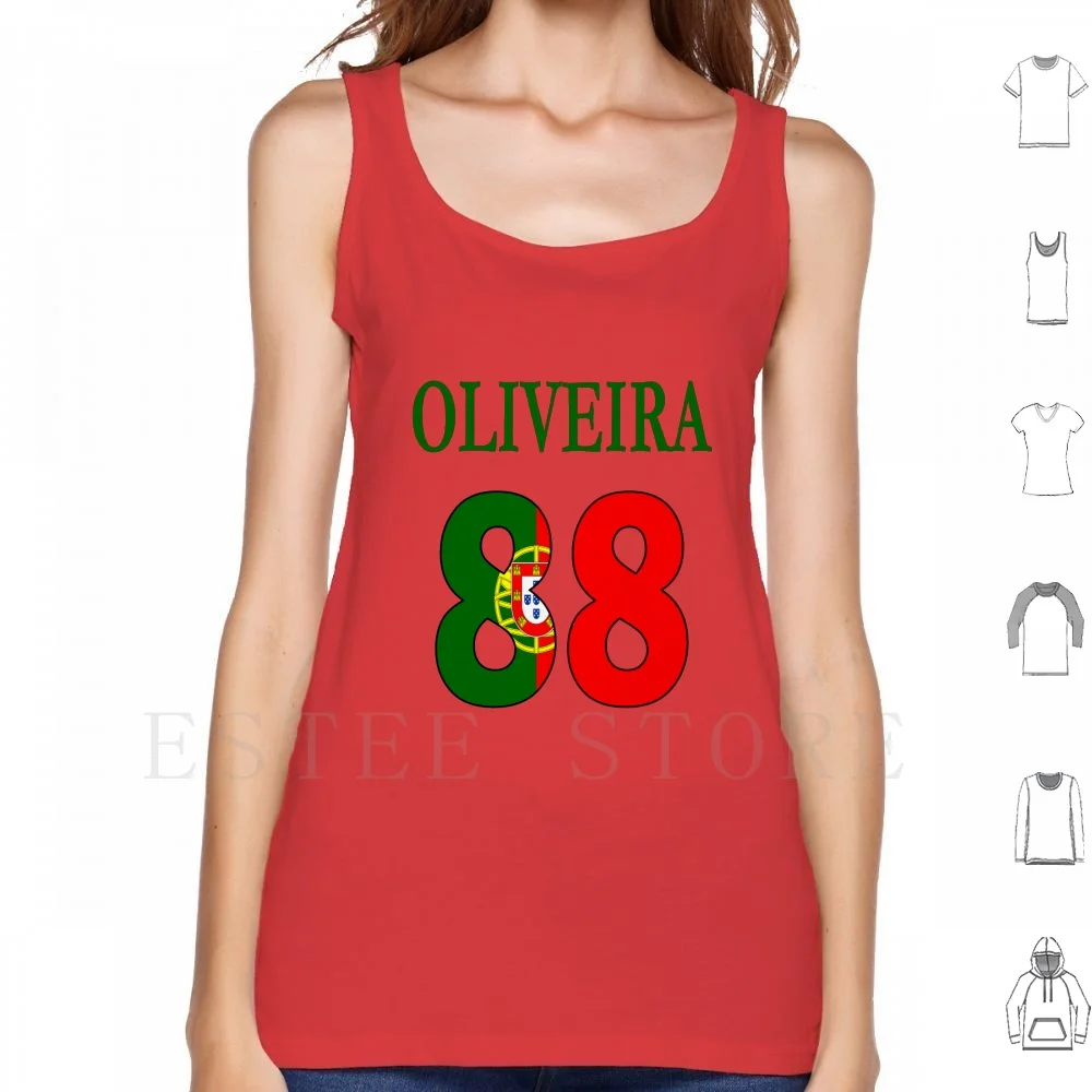 Miguel Oliveira-88 Tank Tops Vest Miguel Oliveira 88 Gp Moto Italy Italia 2019 2020