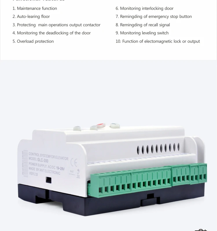 GLC300 Freight Elevator Sundries ladder controller GLC-300,Elevator accessories, Simple lift hydraulic ladder PLC