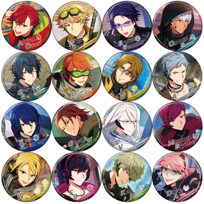 58mm HELIOS Rising Heroes Badge Acrylic Round Buttons On Backpack image 5