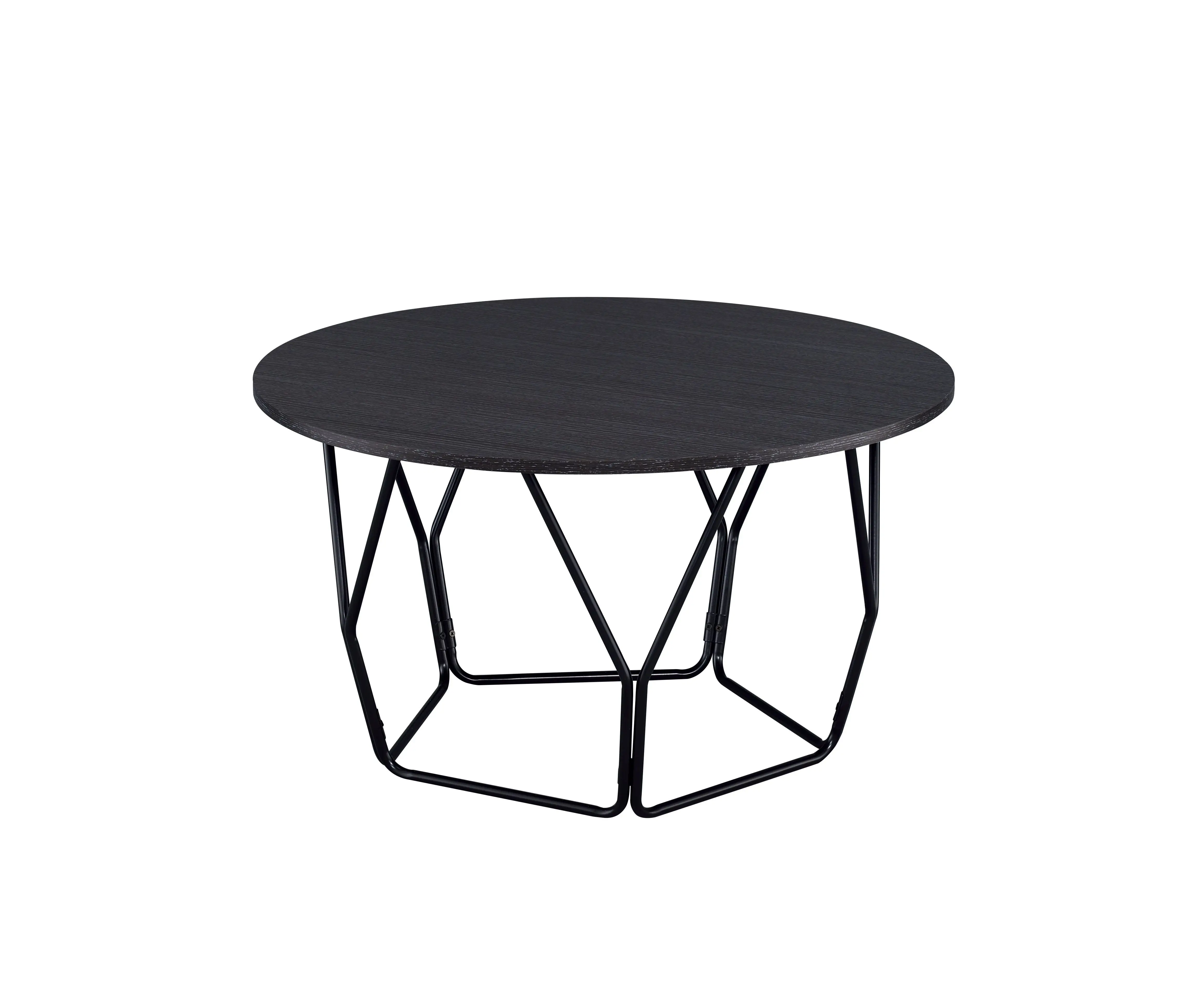 Modern Coffee Table End Table Coffee Table Espresso & Black US Warehouse In STOCK