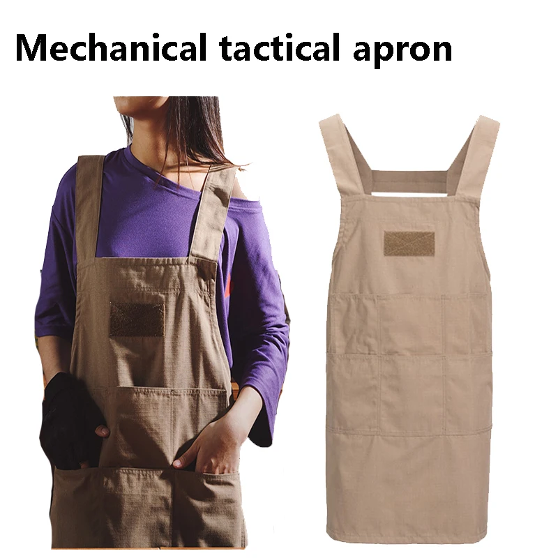 New Tactical Vest Apron Molle Military Army Manufacturing Machining Generic Repair Waterproof Wear Checkered Cloth Apron Tatico