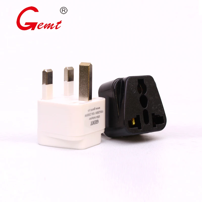 Universal UK Adapter 3 Pin Plug AU US EU CN To Converter International Wall Socket AC 13A 250V Travel Power Charger High Quality