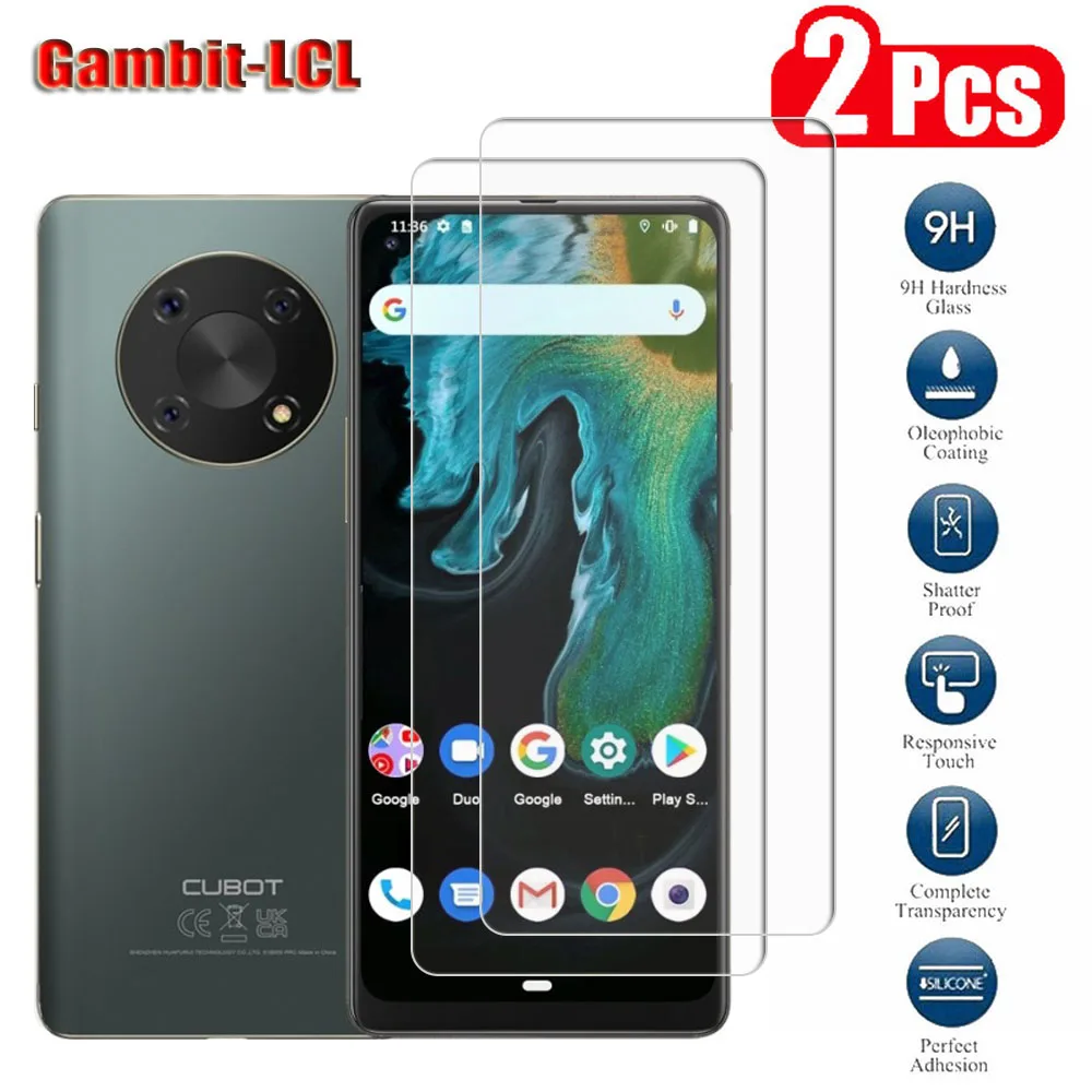 9H HD Protective Tempered Glass For Cubot Max 3  6.95