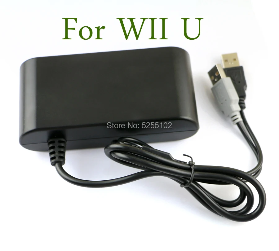 5pcs 2019 New for Smash / Brothers / GameCube / PC / Switch / Wii U 3-in-1 4-Port USB For Game Cube Controller Adapter