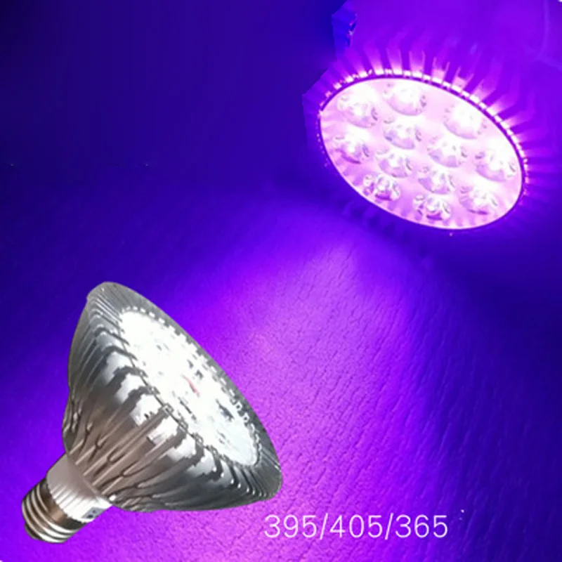 E27 70W UV Colloidal 365nm 395nm 405nm Printing Exposure Banknote Mobile Phone Screen Glass Bonding Green Oil Resin Curing lamp