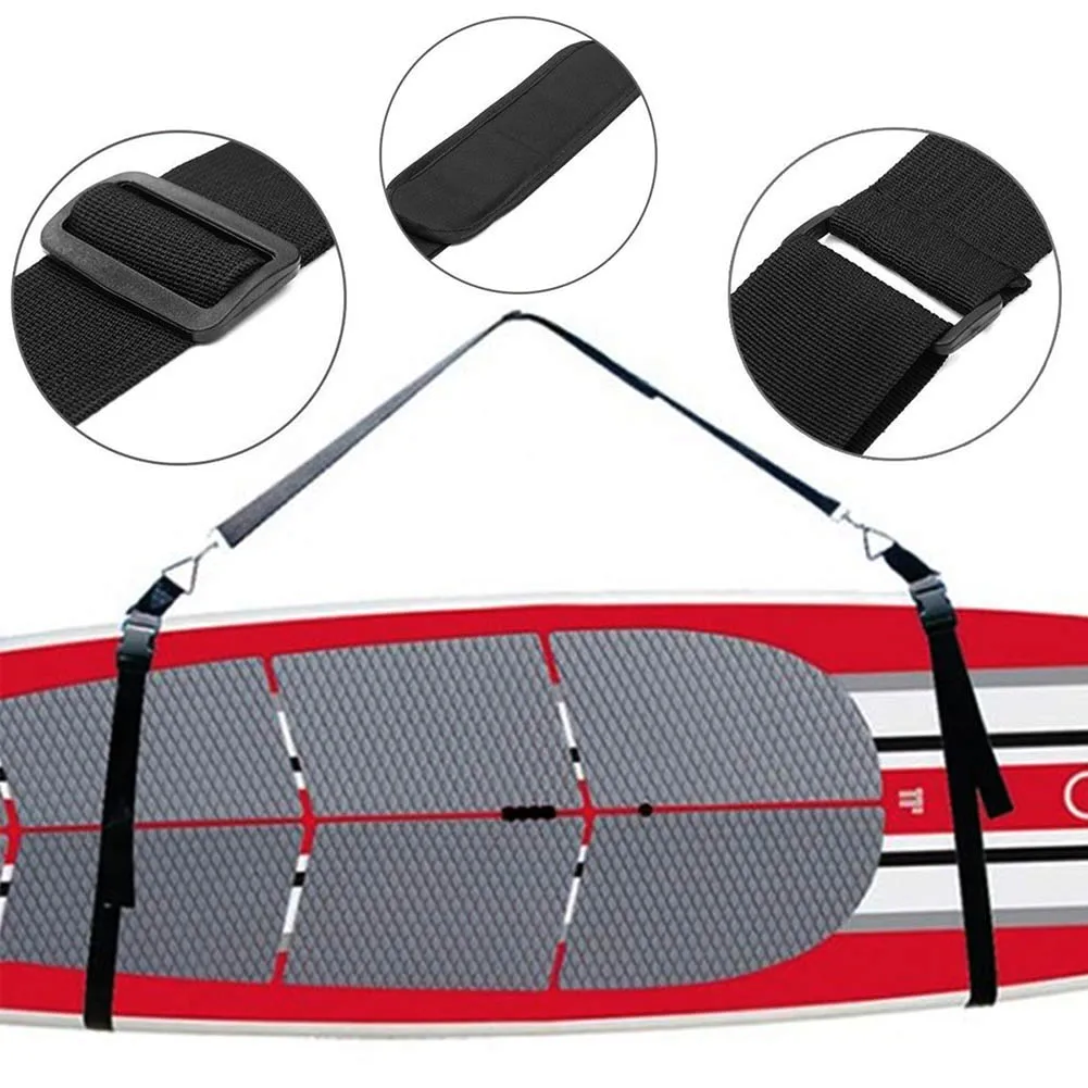 Surfboard alça de ombro ajustável carry sling stand up surf paddle board transportadora nin668