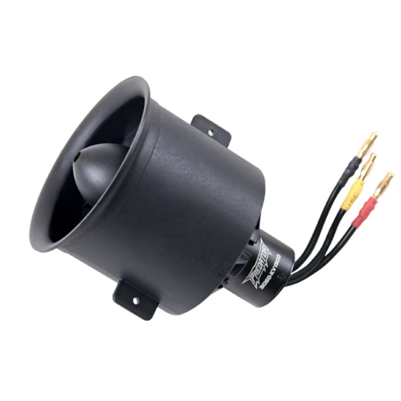 FMS 70mm Ducted Fan Jet EDF Unit 6S Pro 12 blade With 3060 KV1900 Inrunner Motor Engine (optional) RC Airplane Model Plane Parts