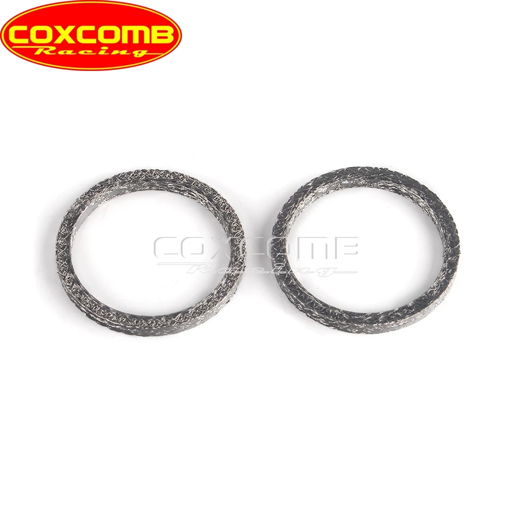 Muffler Gasket Motorcycle Exhaust Ring Gaskets Kits For Harley Evolution Touring Dyna Twin Cam Big Twins Sportster XL 883 1200