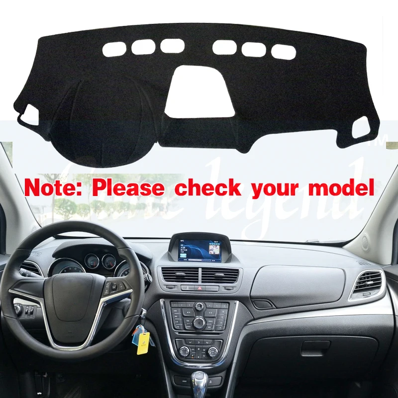 For Opel Mokka 2013 2014 2015 2016 Anti-Slip Mat Dashboard Cover Pad Sunshade Dashmat Protect Carpet Car Accessories
