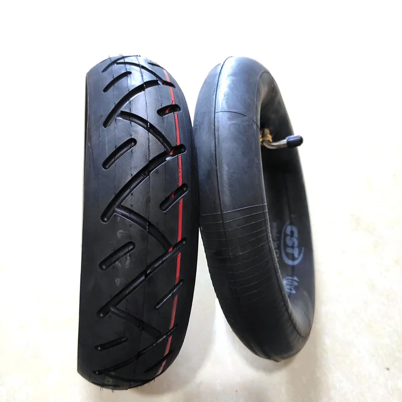 Lightning Delivery 10x2.50 Tube Tyre CST 10 Inch 10*2.50 Electric Scooter Inner Outer Explosion-proof Advanced Tire