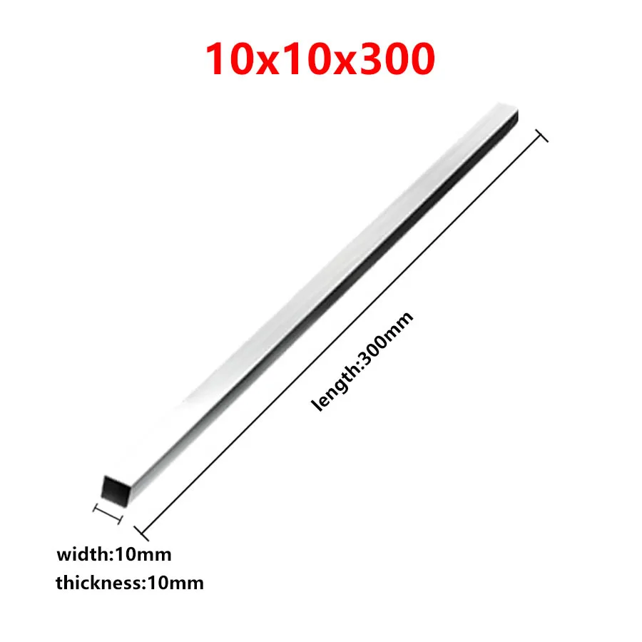 6x300 8*300 10x300 12*300 14x300 16*300 18x300 High Speed Steel White Steel Knife 300mm Square Cutter CNC Lathe Turning Tool Bar