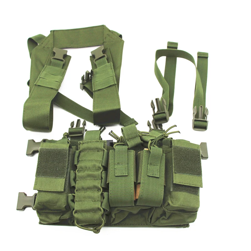Military Equipment Tactical Vest Airsoft Paintball Plate Carrier Strike Chest Rig Pack Pouch Light Weight Heavy Duty Vest