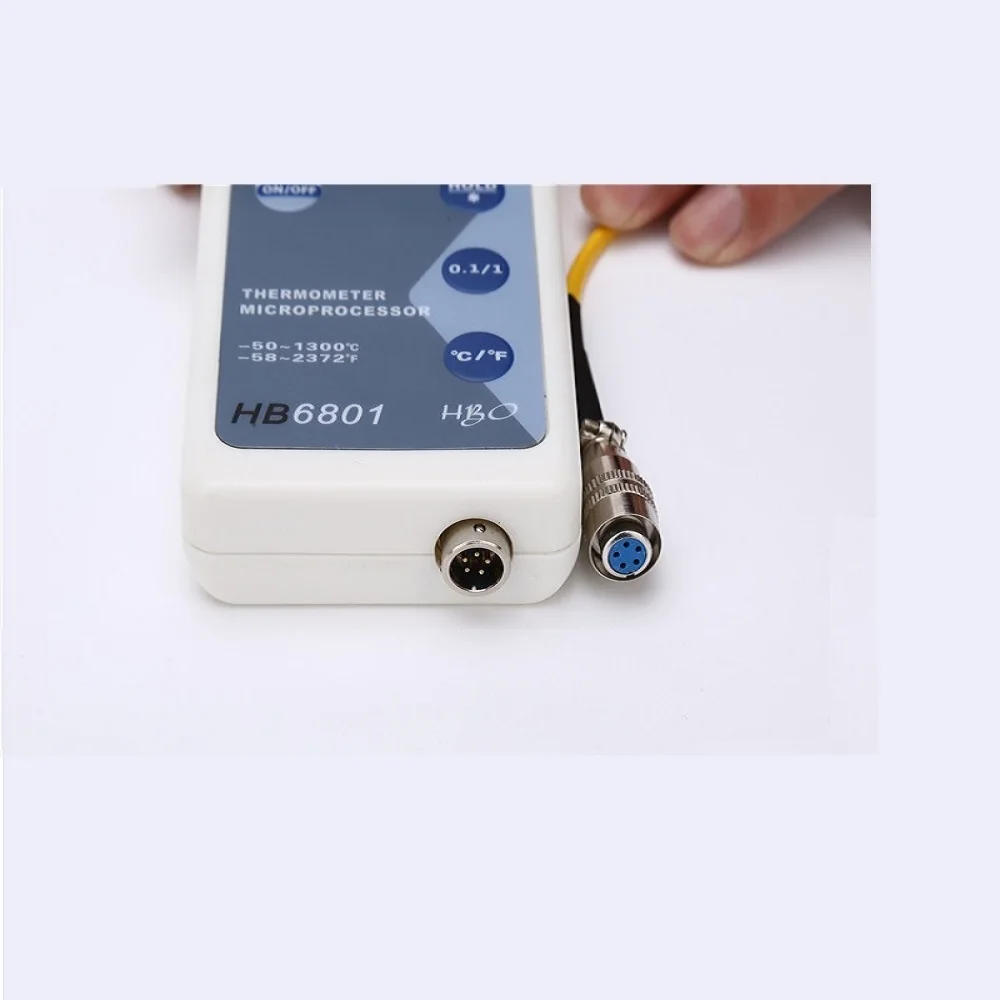 HB6801 High-precision Industrial Thermometer -50℃ ~ 400℃ K-type Thermocouple Lab experiment -58℉ ~ 752℉ Digital Temperature Test