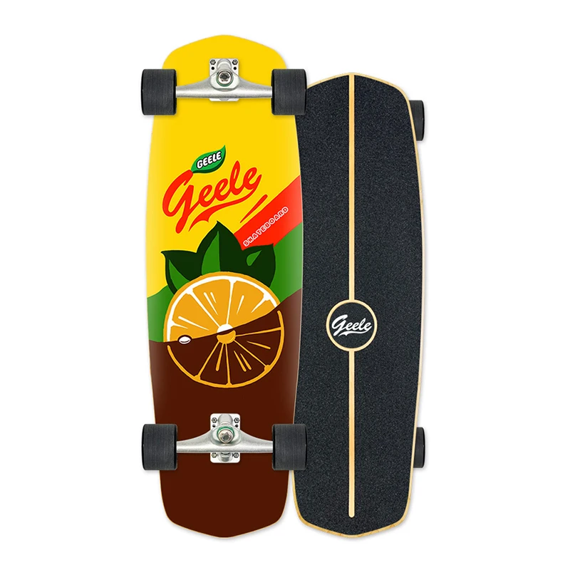 

Cx4 Truck Professional Land Carver Surfboard Skateboard 77-25cm Carving Skate Board Steering Bracket Surfing Longboard 30inch