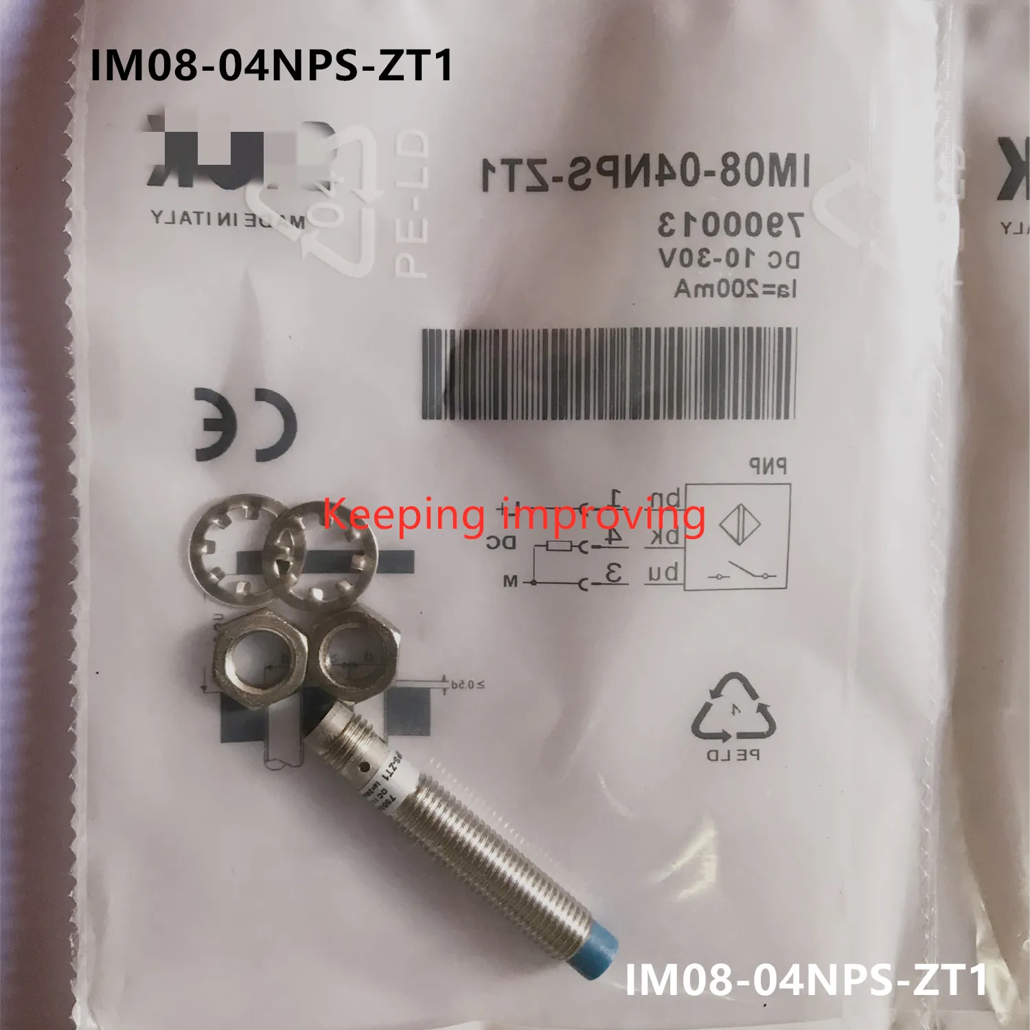 

Оригинальный новый 100% импортный датчик приближения IM08-04NPS-ZT1