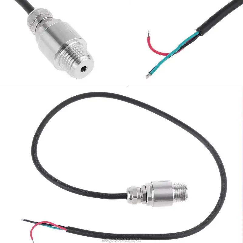 Transmissor Sensor dc 5v Npt Sensor Transmissor de Pressão Aço Inoxidável Óleo ar Água 10 20 30 Bar Jy27 12