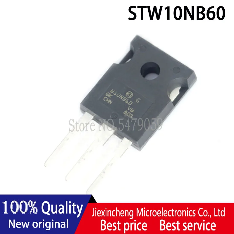 10 Stuks STW10NB60 W10NB60 To-247 600V 10A TO247 Mosfet