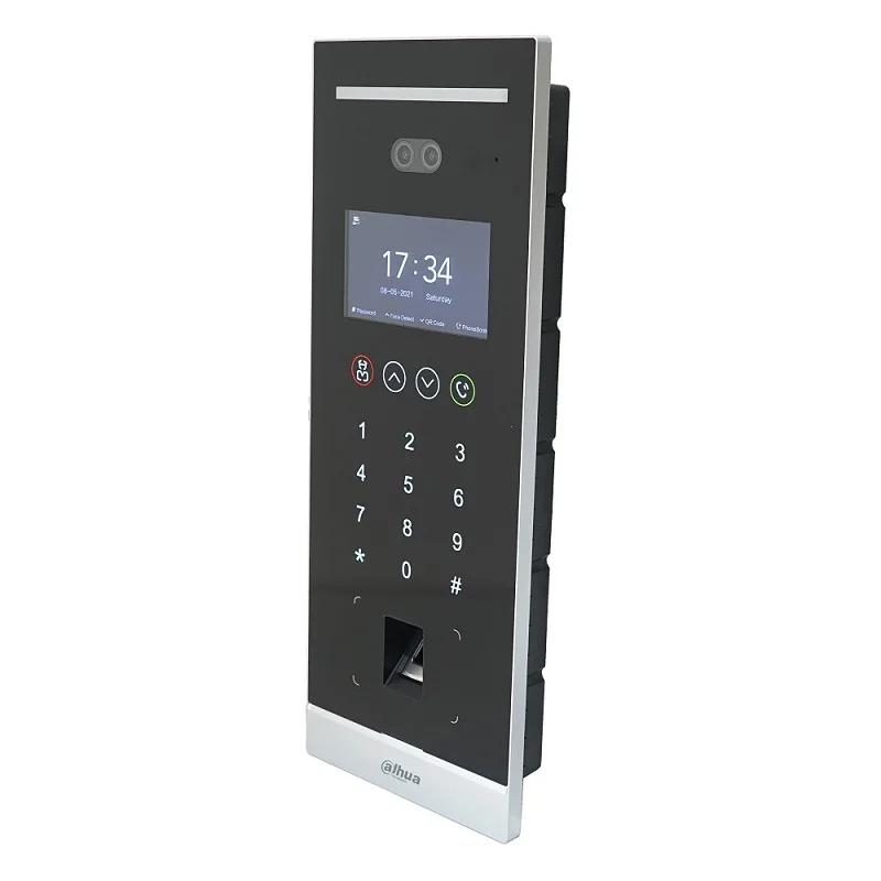 Dahua Multi-language Apartment IP Video Intercom VTO6541H Digital Face Recognition Outdoor Station,door phone,SIP Doorbell