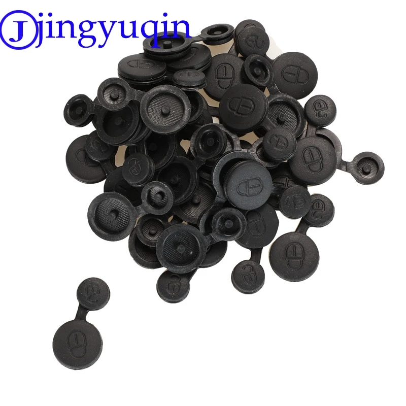 jingyuqin Rubber Buttons Car Key Cover Case for Peugeot 106 205 206 306 405 406 for Citroen Berlingo Xsara Picasso Saxo