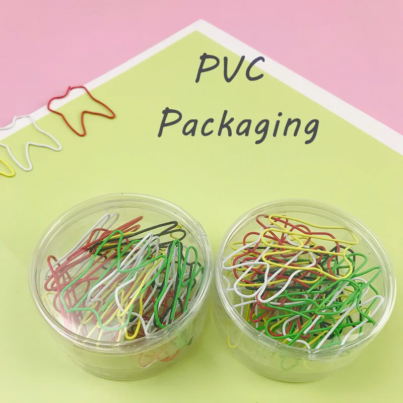 

24pcs Creative Shape Paperclips Cute Paper Clips Decorative Metal Clip In Bookmark Package Office Accessories Stationery