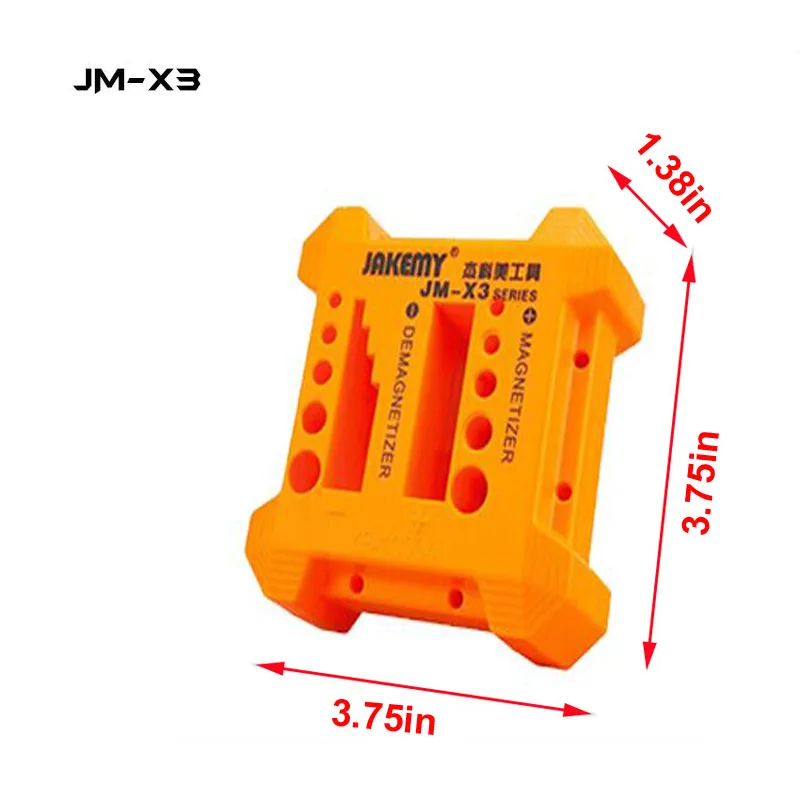 JAKEMY JM-X1 JM-X2 JM-X3 ممغنط Demagnetizer DIY إصلاح أداة مفك جذب إزالة مغناطيسية